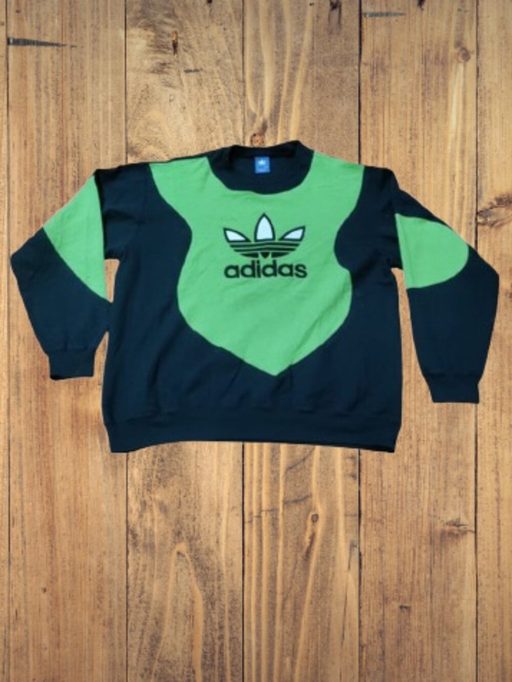 Adidas Vintage Reworked Embroidered Unisex Sweatshirt Size XL